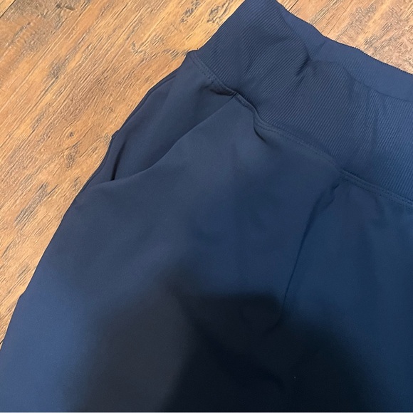 Livi Activewear Shorts Blue Elastic/ribbed wide waistband lined drawstring 22/24 - Picture 4 of 11